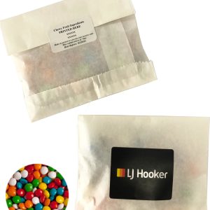 Kraft Paper Bag with Chewy Fruits 50g