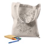 Colouring Calico Bag No Gusset