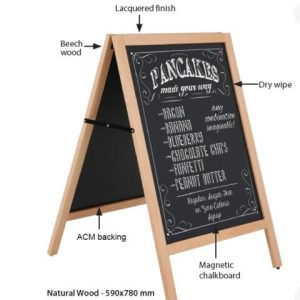 Chalk Board A-Board /A-Frame/A Frame/Magnetic