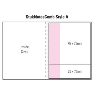 Combination A Laminated 4 Colour Cover 3 Col Pad