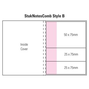 Combination B Laminated 4 Colour Cover 4 Col Pad
