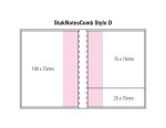 Combination D Laminated 4 Colour Cover 3 Col Pad