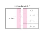 Combination F Laminated 4 Colour Cover 2 Col Pad