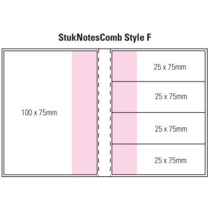 Combination F Laminated 4 Colour Cover 2 Col Pad