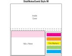 Combination M Laminated 4 Colour Cover 2 Col Pad
