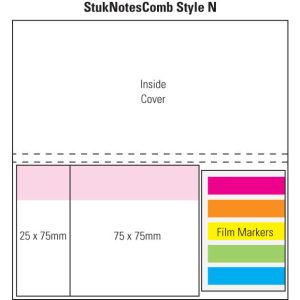 Combination N Laminated 4 Colour Cover 1 Col Pad