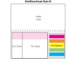 Combination N Laminated 4 Colour Cover 2 Col Pad