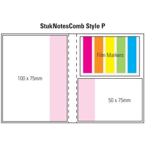 Combination P Laminated 4 Colour Cover 1 Col Pad