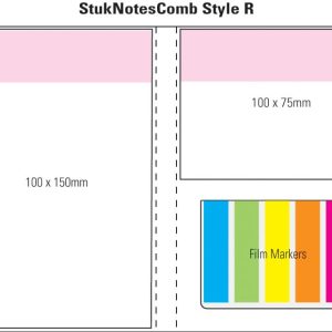 Combination R Laminated 4 Colour Cover 2 Col Pad