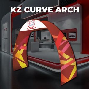 Stretch Fabric Curved Arch / Tension Fabric Replacement Single Sided Skin 2700mm x 1000mm x 600mm x 2300mm