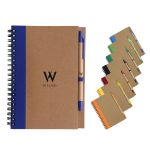 Kraft Notebook with Ballpoint Pen