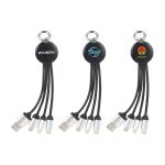 Round Shaped Light Up Charging Cable