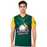 Men's 100% Polyester Sublimated 2-Button Baseball Jersey