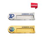 Custom Reusable Metal Name Badge