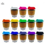 Carlo Glass Coffee Cup – Cork