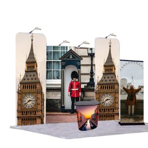 Stretch Fabric Display / Tension Fabric Display Exhibition Booths Type B