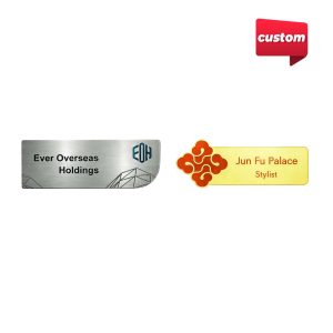 Custom Metal Name Badge
