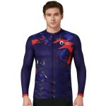 Men's Sublimated Long Sleeve Cycling Jersey