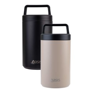 Oasis 700ml Vacuum Food Flask with Spoon