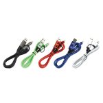 60W Long 4-in-1 Braided Charging Cable