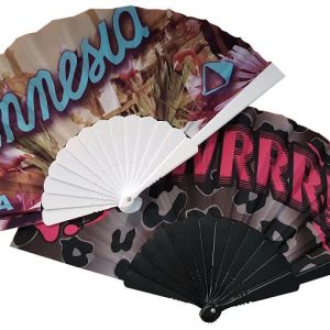 Plastic/Fabric Folding Fan