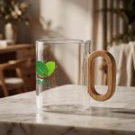 Cottage Glass Coffee Cup