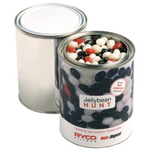 Paint Tin with Mini Jelly Beans 1KG