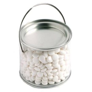 Medium PVC Bucket with Chewy Mints 400g