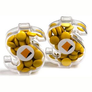Acrylic Dollar with Choc Beans 40g