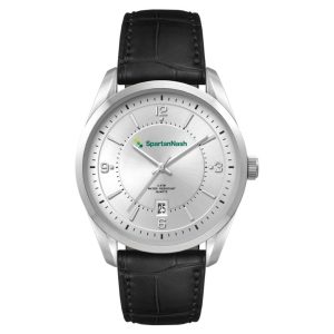 Mens Casual Dress Watch, Leather Strap