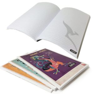 A6 Laminated Soft Cover Notebook (Custom Print - PUR Bound)