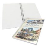 Soft Cover Wiro Bound Book 50 Leaf 4 Col Cover 4 Col Pad