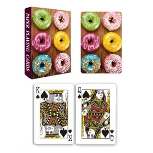 Paper Playing Cards with Paper Box