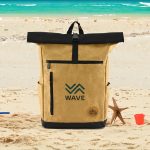 Seaside Kraft Paper Laptop Backpack