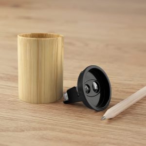 Bamboo Pencil Sharpener