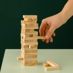 Large Wooden Towers Set