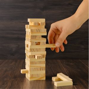 Large Wooden Towers Set
