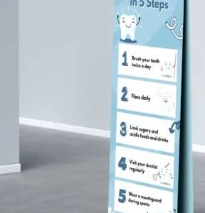 Double Sided Premium Pull Up Banner 850mm x 2000mm