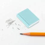 Book Shaped Rubber Eraser