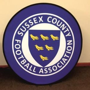 Round Pop Up Banner 1400mm Diameter