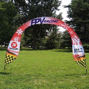 Run Through Arch Banner