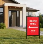 Large Steel Lawn Signs