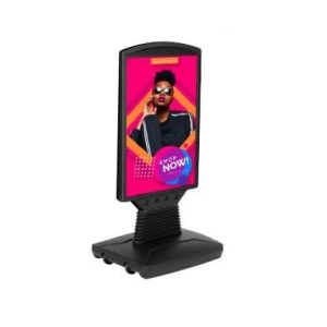 Signage Stand with Spring, Water Base and Corflute