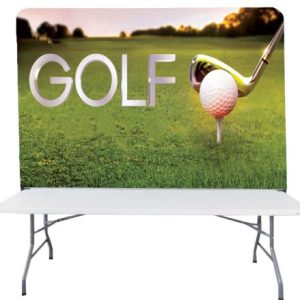 Stretch Fabric Table Top Banner Stand (6ft)