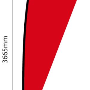 Large Double Sided Tear Banner Skin Only