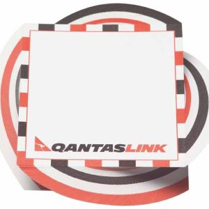 100x100mm Twist Note - 4 Colour Print - 300 Leaf (Full Twist)