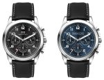 Chrono Unisex Watch, Leather Strap