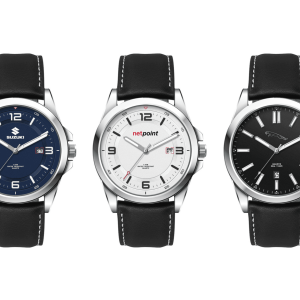 Casual Unisex Watch, Leather Strap
