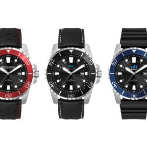 Sports Watch, Leather or Silicone Strap