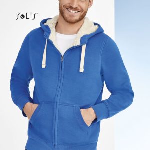 Hoodie UNISEX super warm Sherpa lining 80% cotton 20% polyester SHERPA